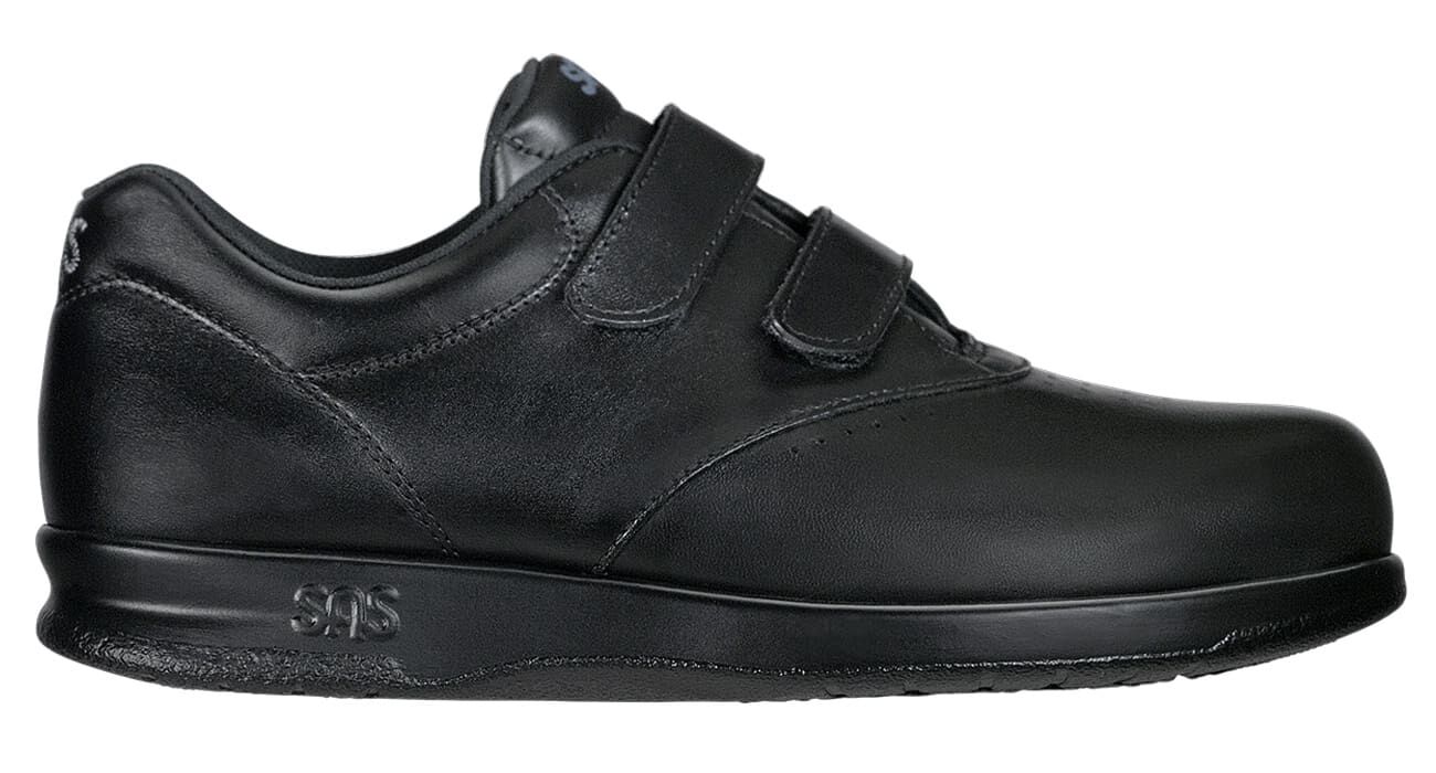 Weekender Black - Men's Leather Loafer | SAS Shoes